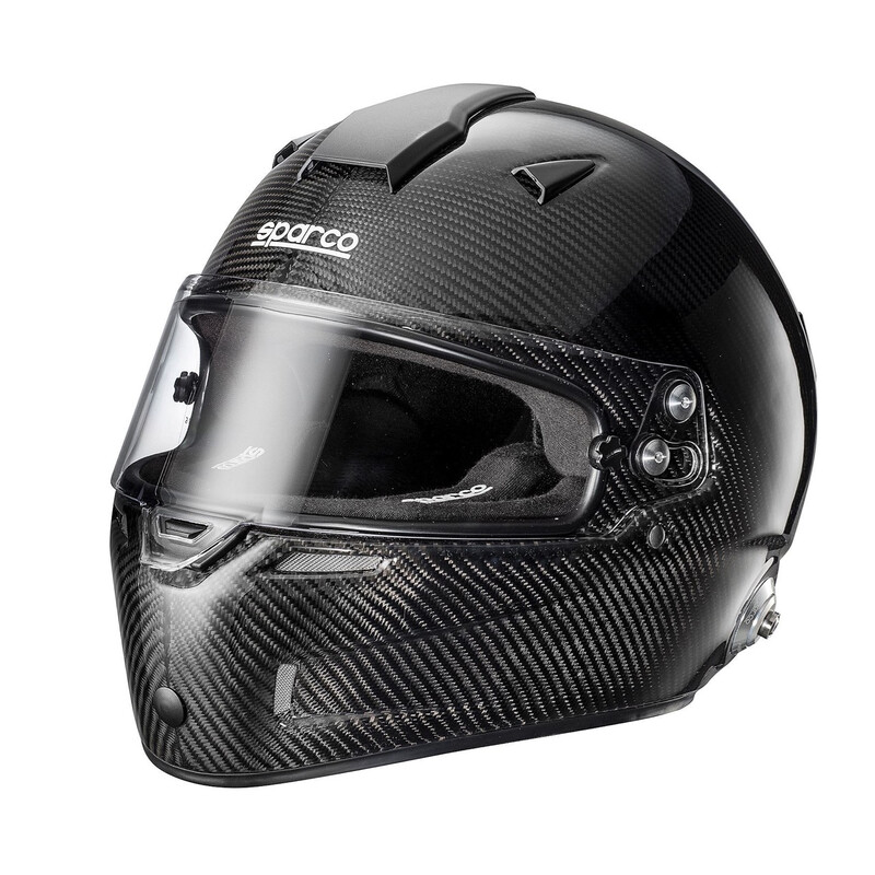 Casque Sparco Sky RF-7W en Carbone, Mousses Noires, Taille L